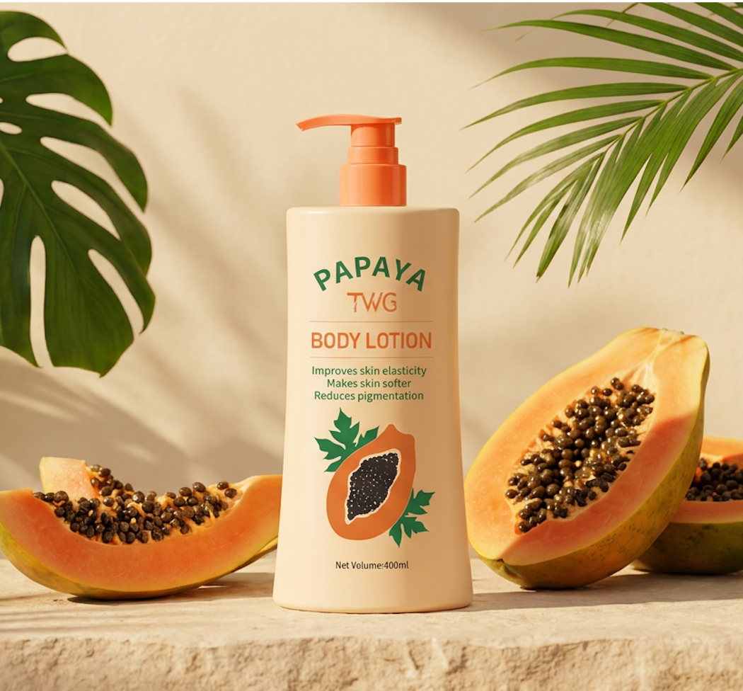 Lait corps à la papaye
